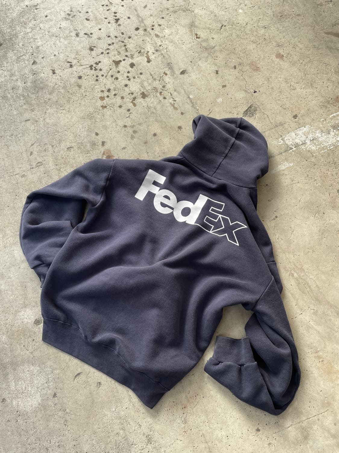 90s FedEx 50/50 Hood Zip 상품이미지2