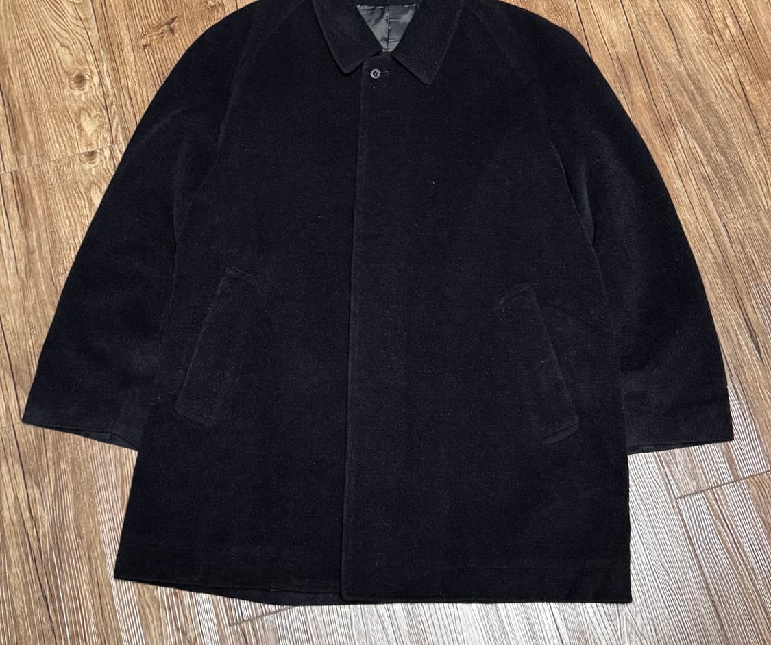 WRAP 일본제 앙고라 모 싱글 코트 상품이미지2