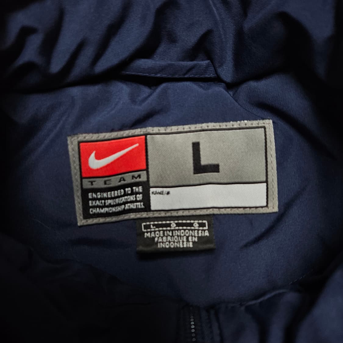 나이키 미 해군 지급 경량패딩 / 데드스탁 상품이미지4