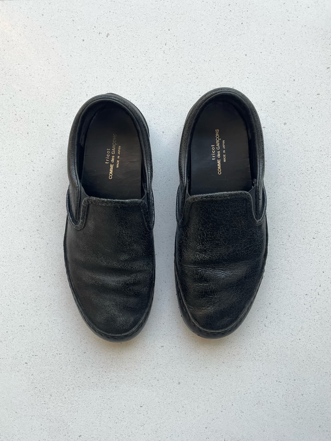 꼼데가르송 트리콧 슬립온 상품이미지1