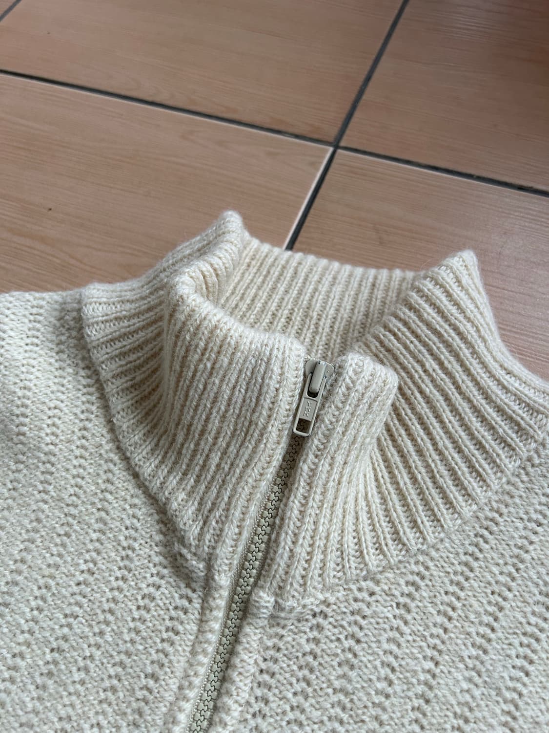 80’s LL.Bean 엘엘빈 울 니트집업 상품이미지5