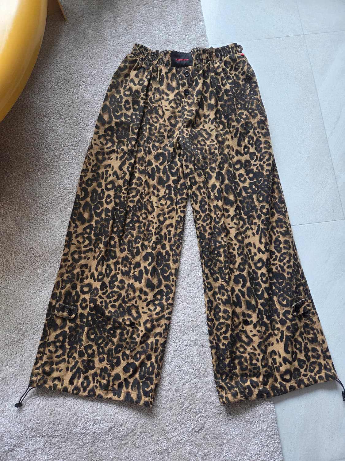 배드블러드 레오파드 이지 팬츠 상품이미지2