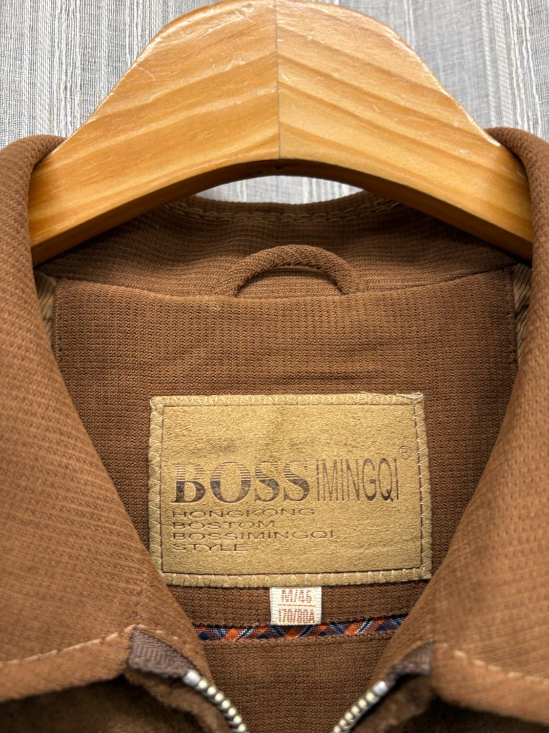 BOSS 브라운 스웨이드 자켓 상품이미지8