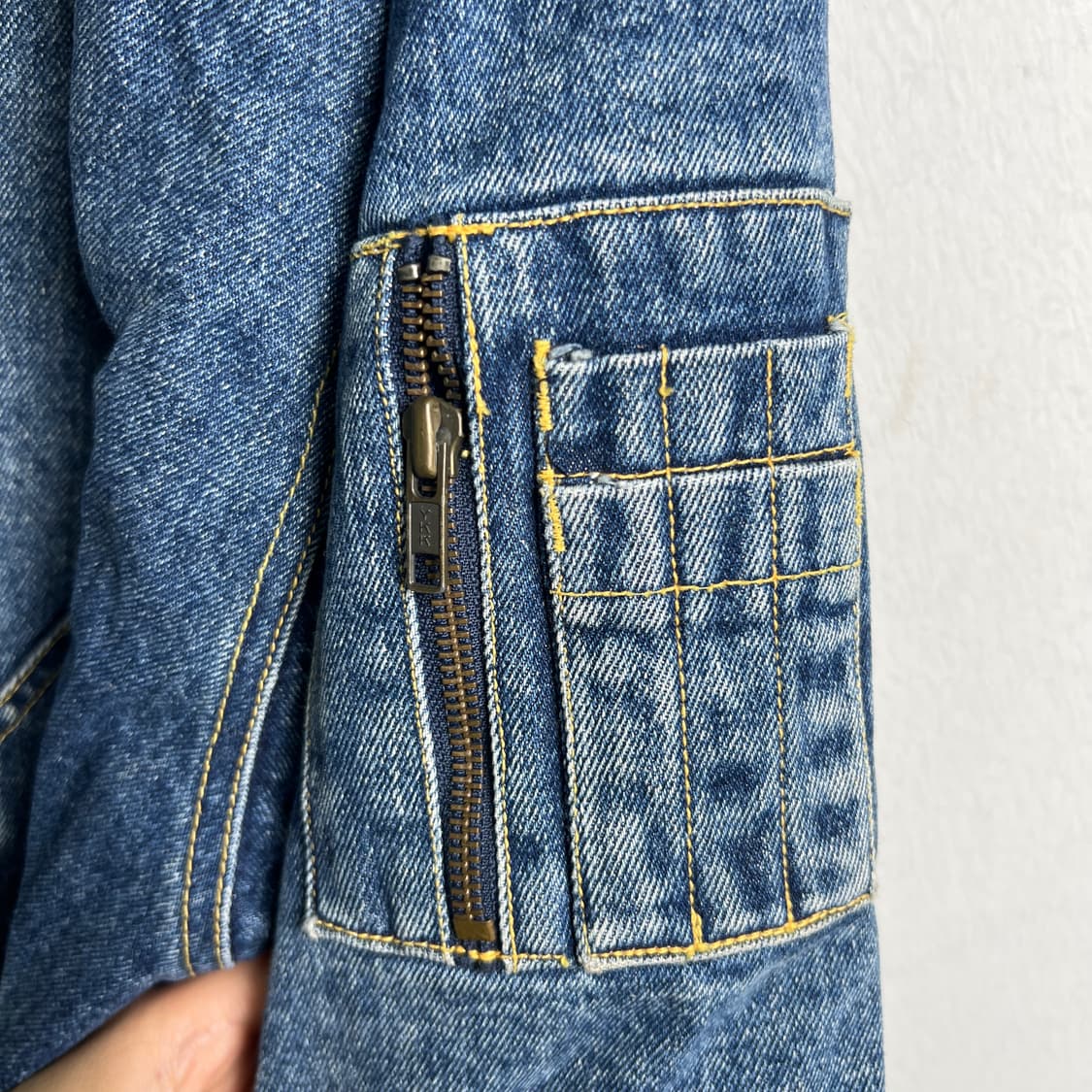 VTG 빈티지 데님 블루종 자켓  상품이미지8