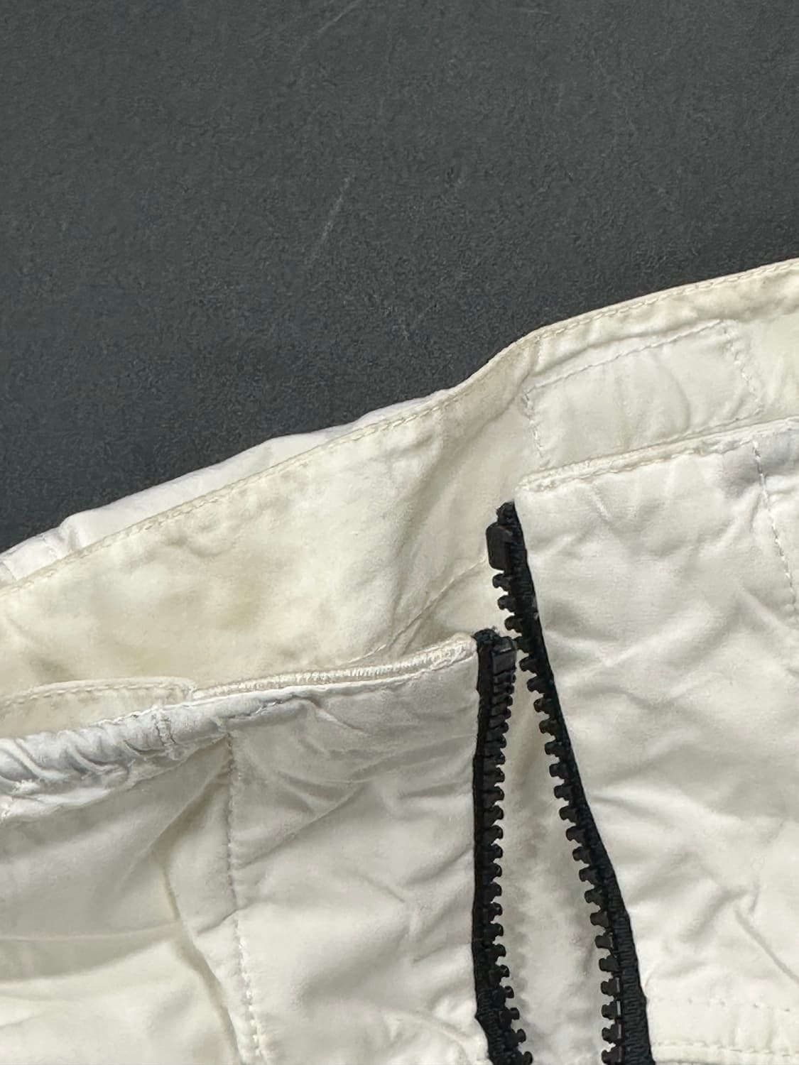 스톤 아일랜드 오가닉 룩 나일론 파나마-TC 자켓 화이트 상품이미지7