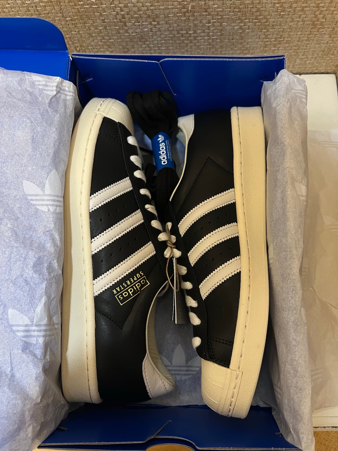 아디다스 슈퍼스타 빈티지 코어 블랙 코어 화이트 상품이미지2