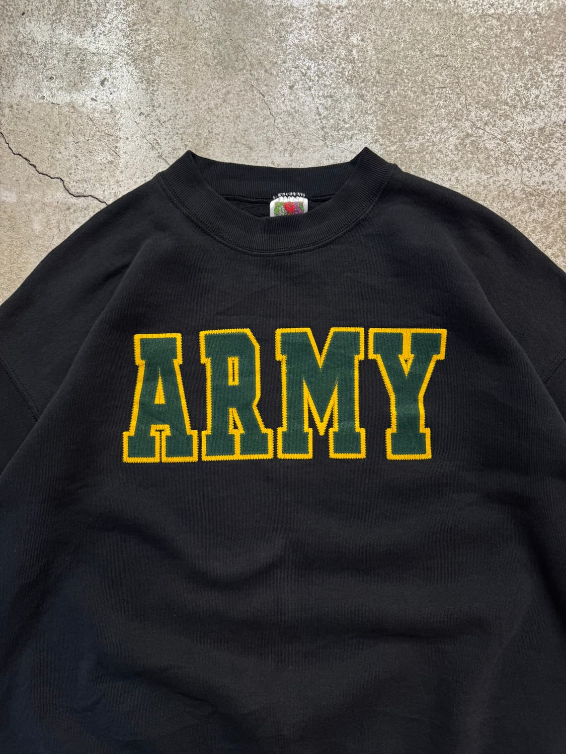 90s~00s fruit of the room ARMY 스웻셔츠 상품이미지2