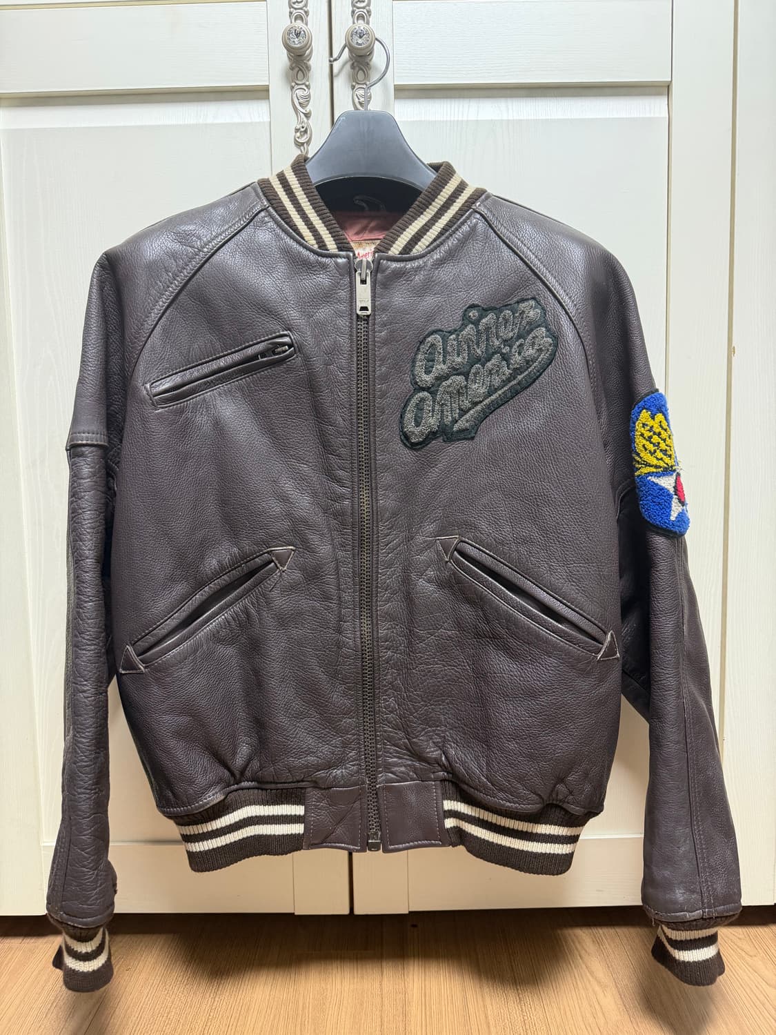 아비렉스 트랙필드 딥브라운 S 상품이미지2