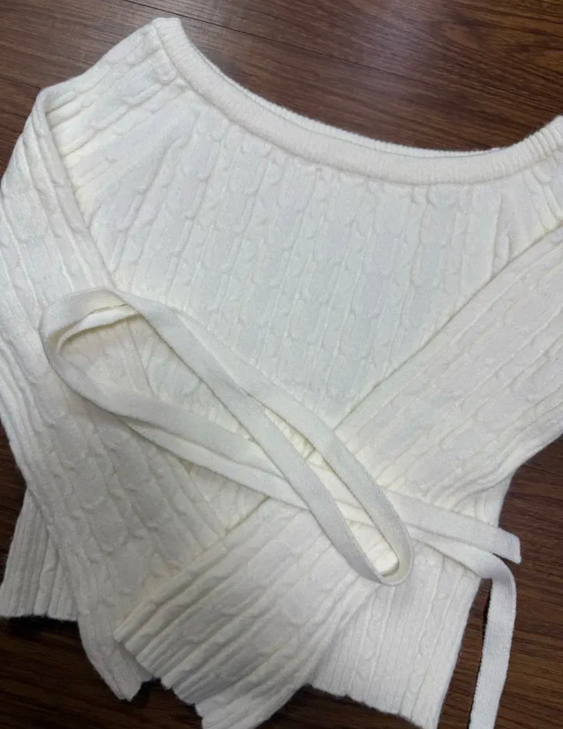 제니오 레이첼 스윗 트위스트 니트 (시나몬 케이블) 상품이미지4