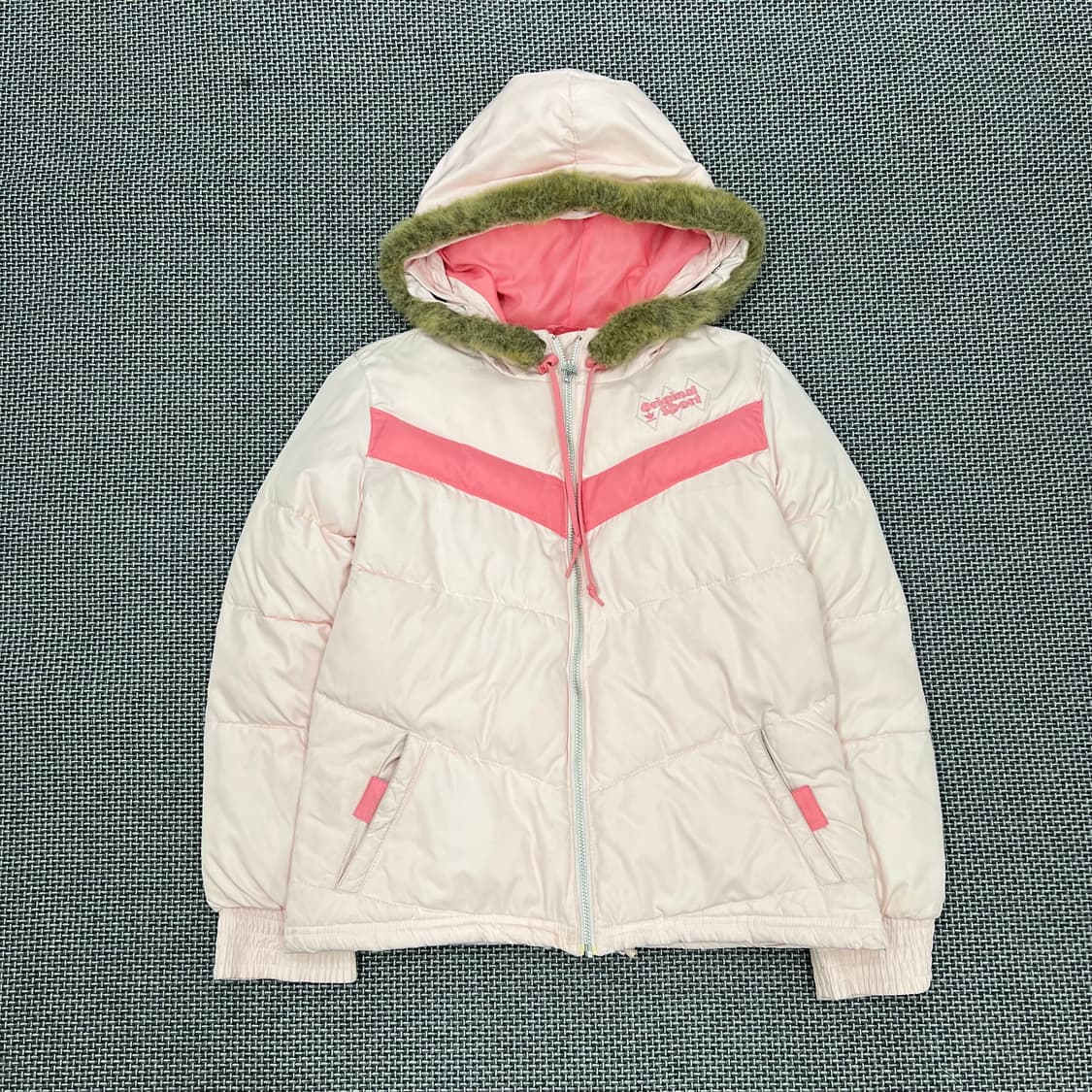 아디다스 딸기우유 후드퍼 패딩 85 상품이미지1