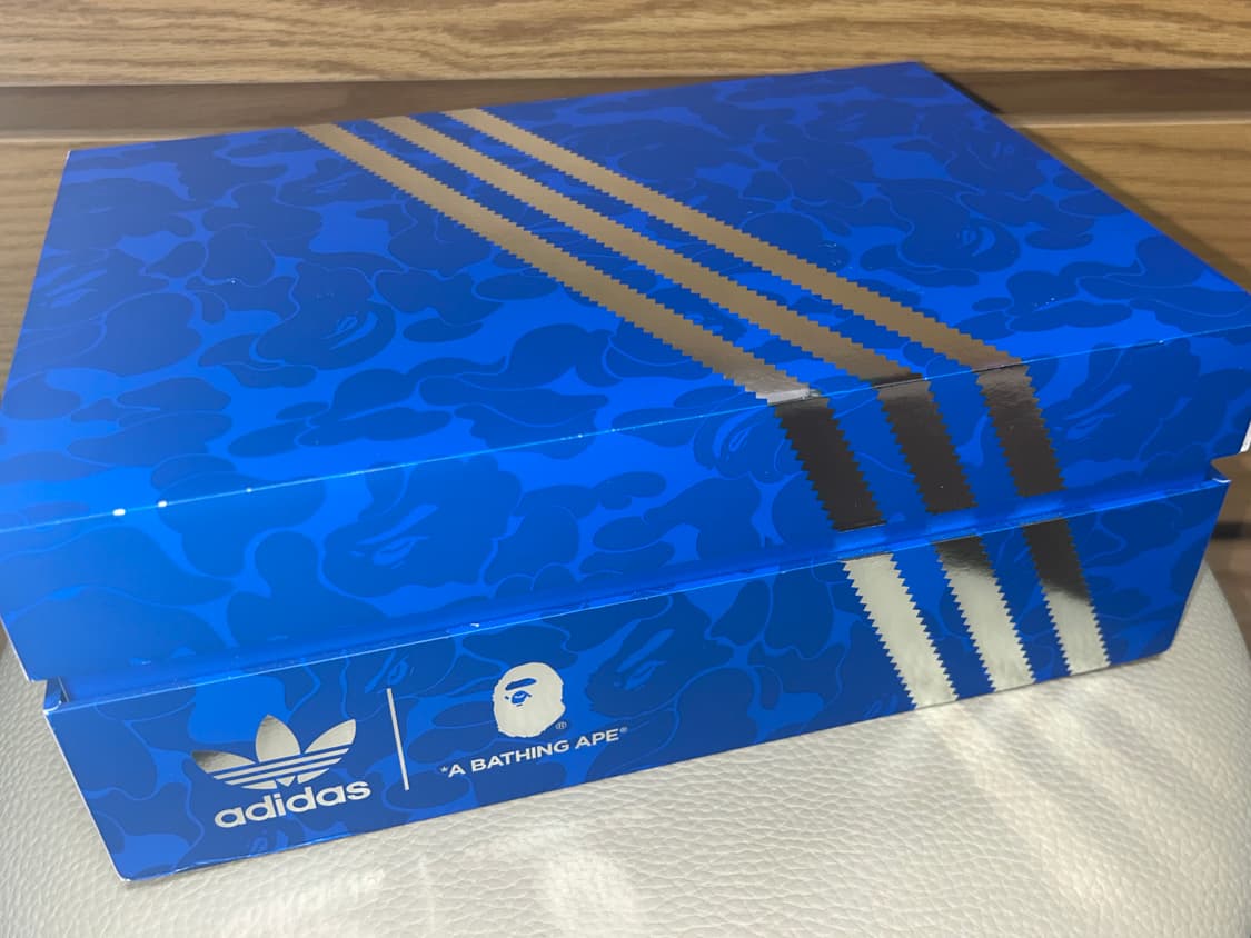 아디다스 x 베이프 캠퍼스 80s 브라운  상품이미지8