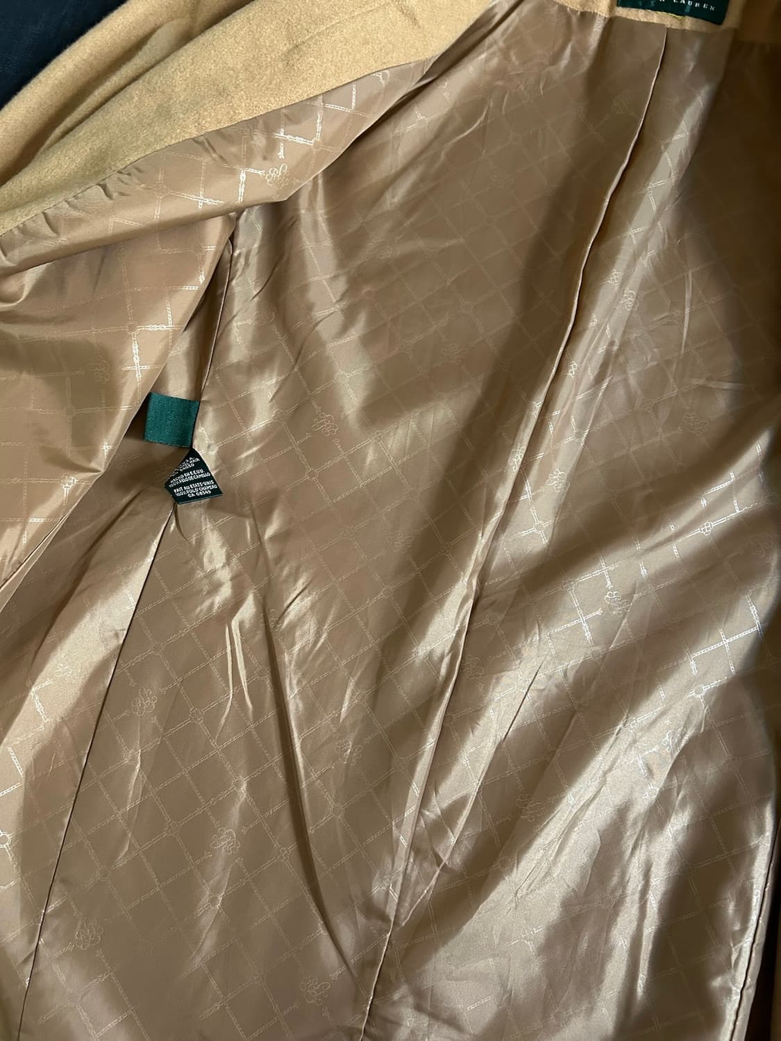 로렌 랄프로렌 카멜 헤어 블레이저 Made in USA 상품이미지7