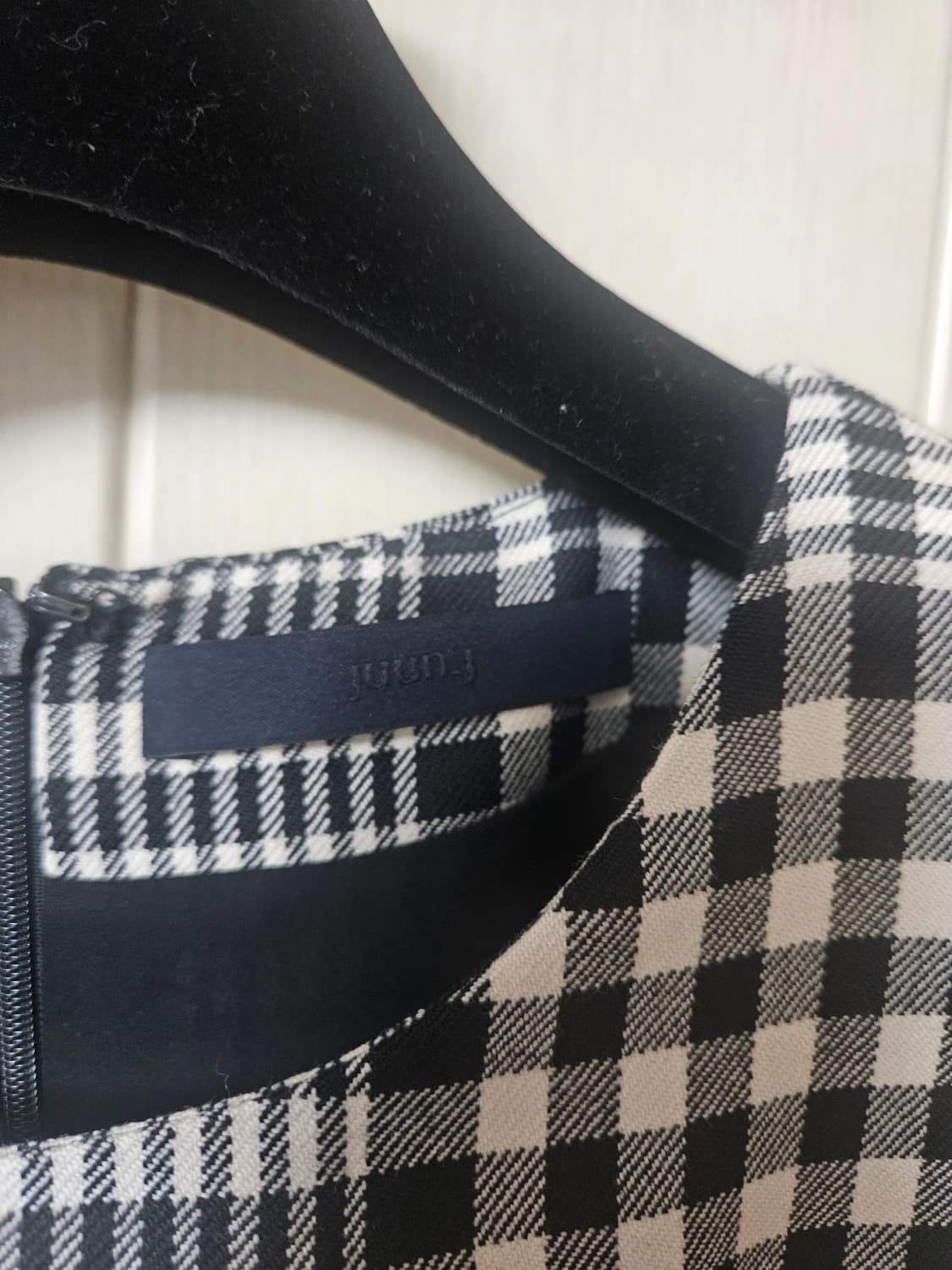 준지 Juun.J 체크 원피스 상품이미지4