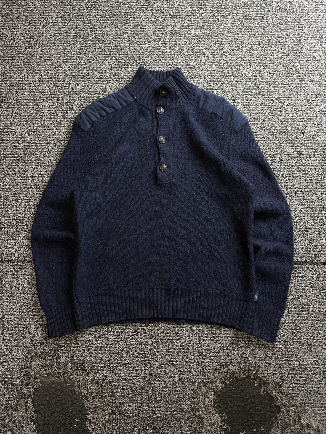 폴로 랄프로렌 아카이브 모크넥 버튼 니트 4081 상품이미지2