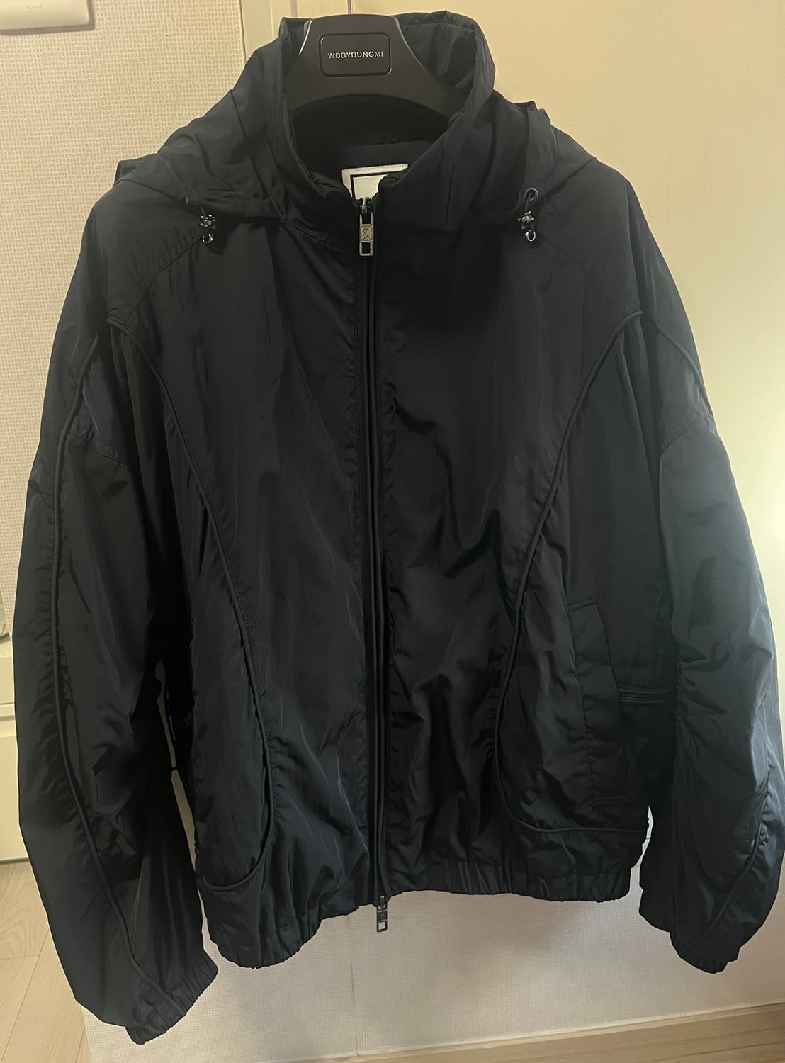 우영미 24ss 트랙 자켓 네이비 상품이미지2