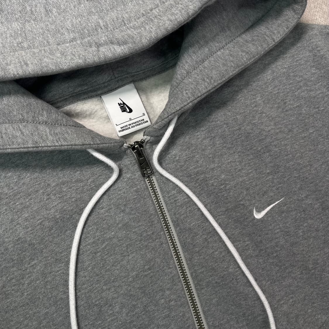 100 나이키 신형 nrg 그레이 후드집업 상품이미지2