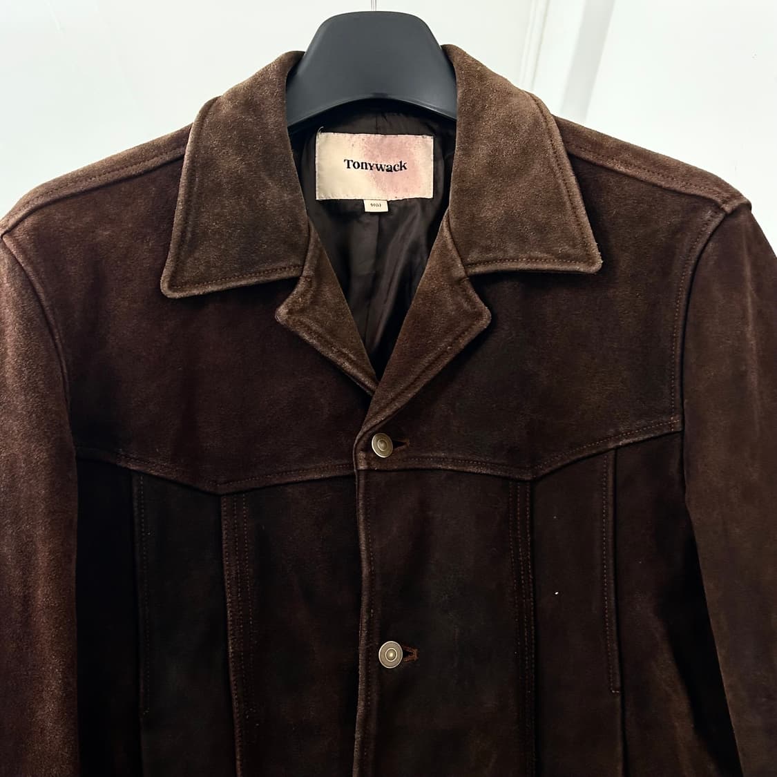 토니웩 웨스턴 스웨이드 크롭 트러커 자켓 상품이미지7