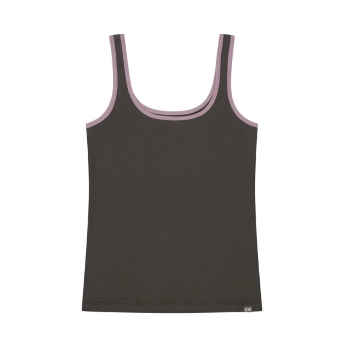 코이세이오 038 TWO-TONE SLEEVELESS CHARCOAL 상품이미지1