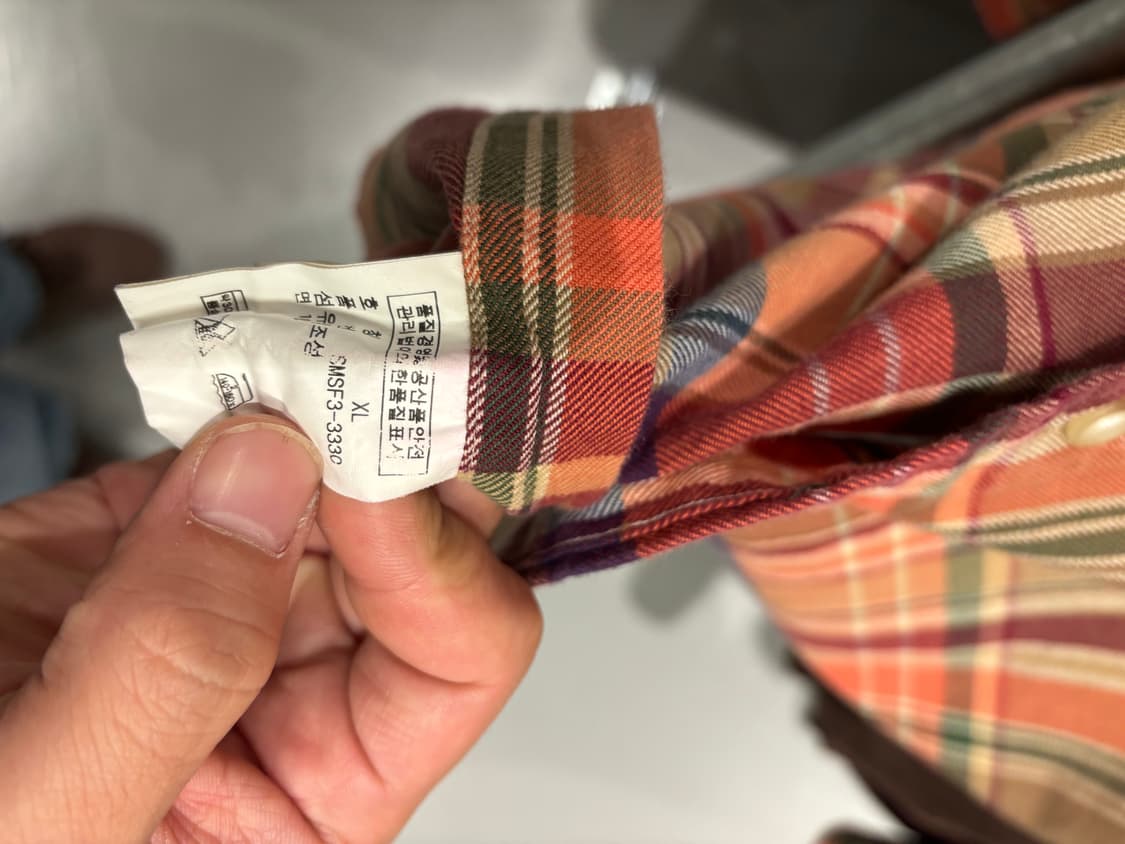 폴로 랄프 로렌 체크 셔츠   상품이미지9