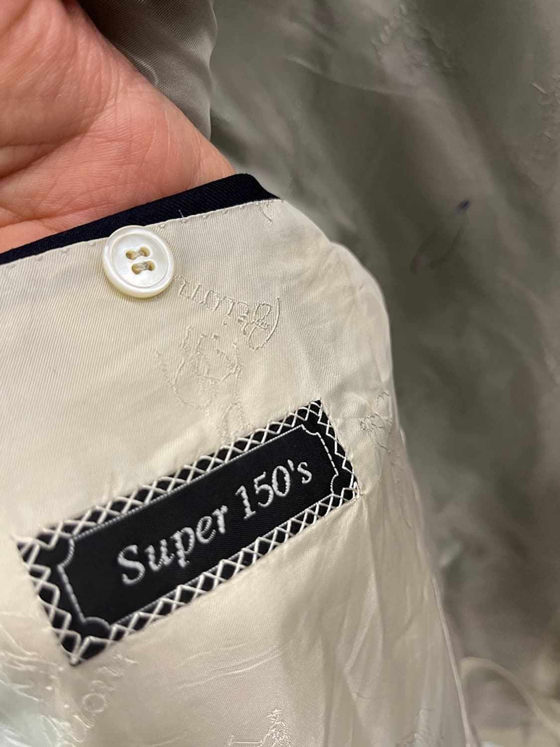 100-105) 브리오니 네이비 콤비자켓  상품이미지7