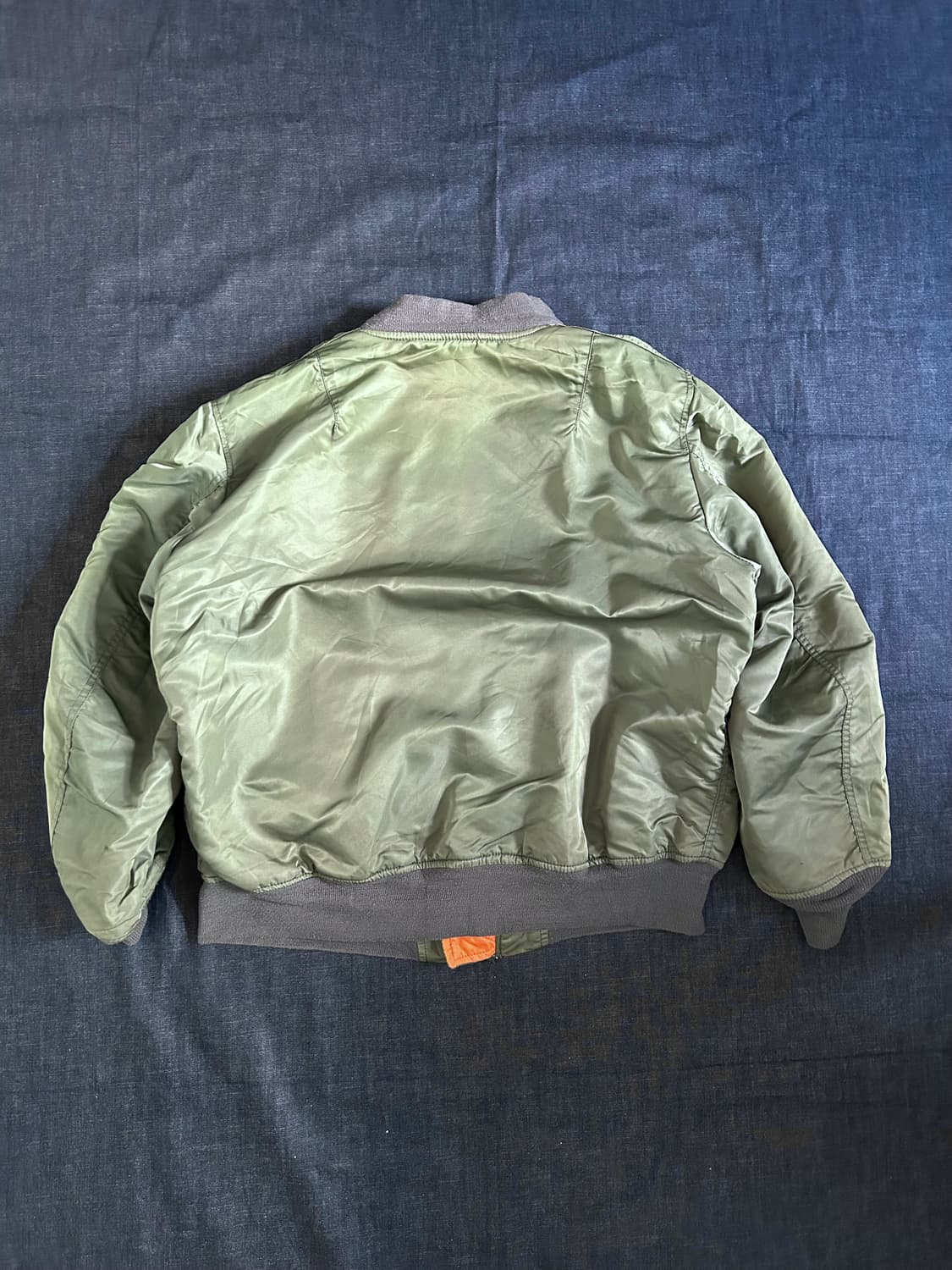 90s 알파인더스트리 ma-1 플라이트 자켓 Made in USA 상품이미지10