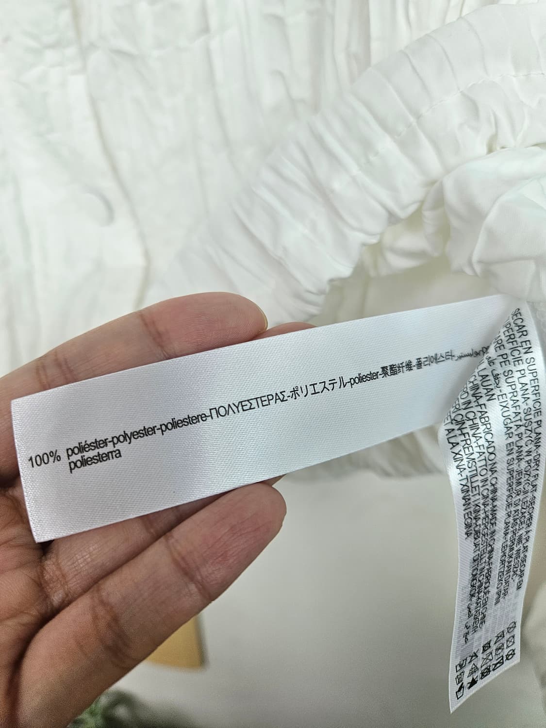 자라 화이트 링클 크롭 자켓  상품이미지7