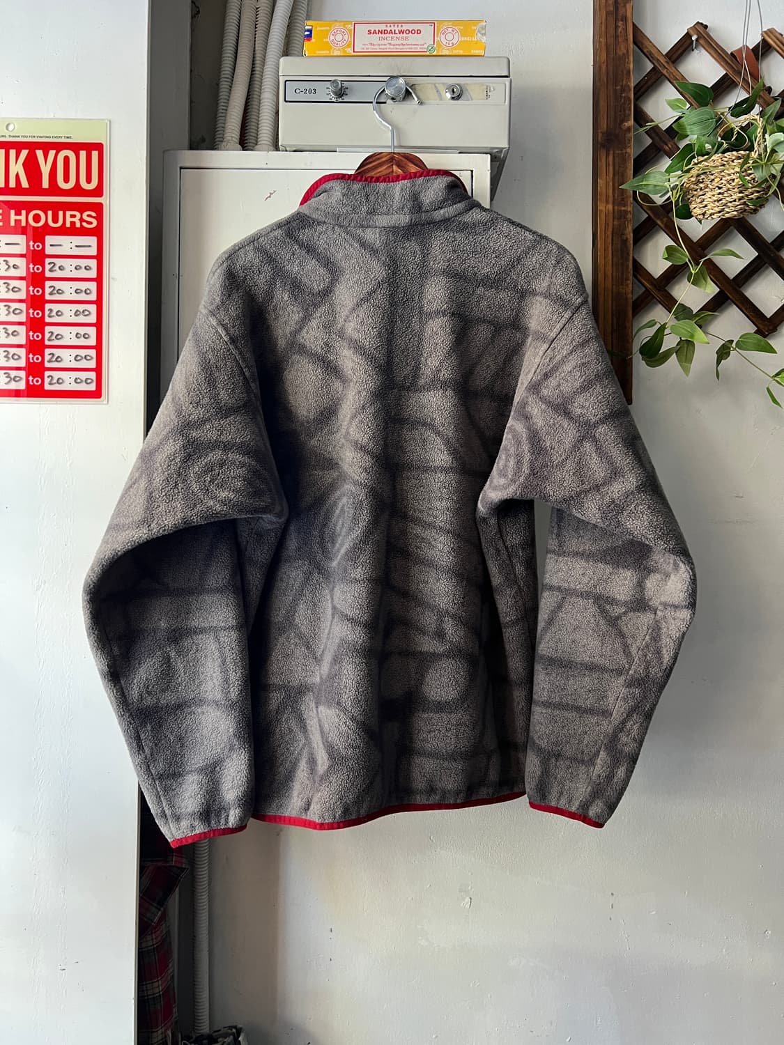 [L]파타고니아 신칠라 스톤크랙 패턴 셰일 아노락 플리스 상품이미지6