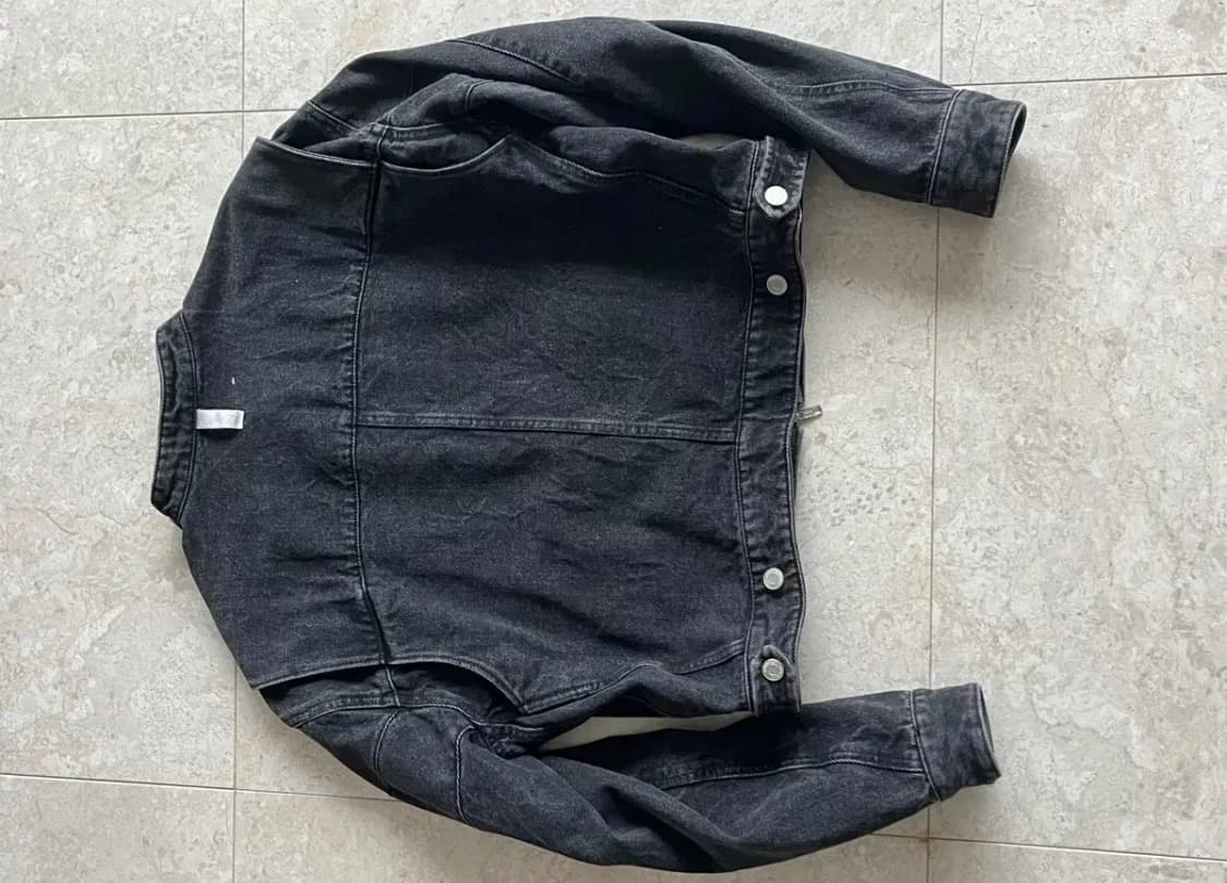 노매뉴얼 데님 라이더자켓 상품이미지3