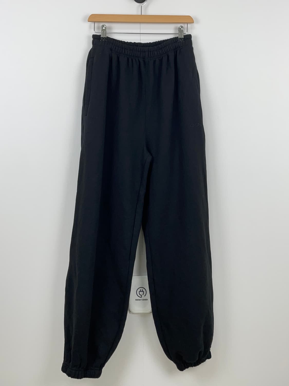 ODOR MOLLY WIDE JOGGER 블랙 상품이미지2
