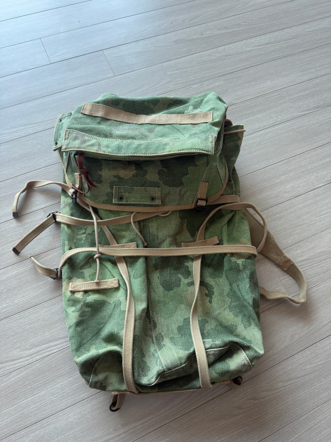 rrl 더블알엘 카모플라쥬 백팩 밀리터리 초희귀 레어템 상품이미지4