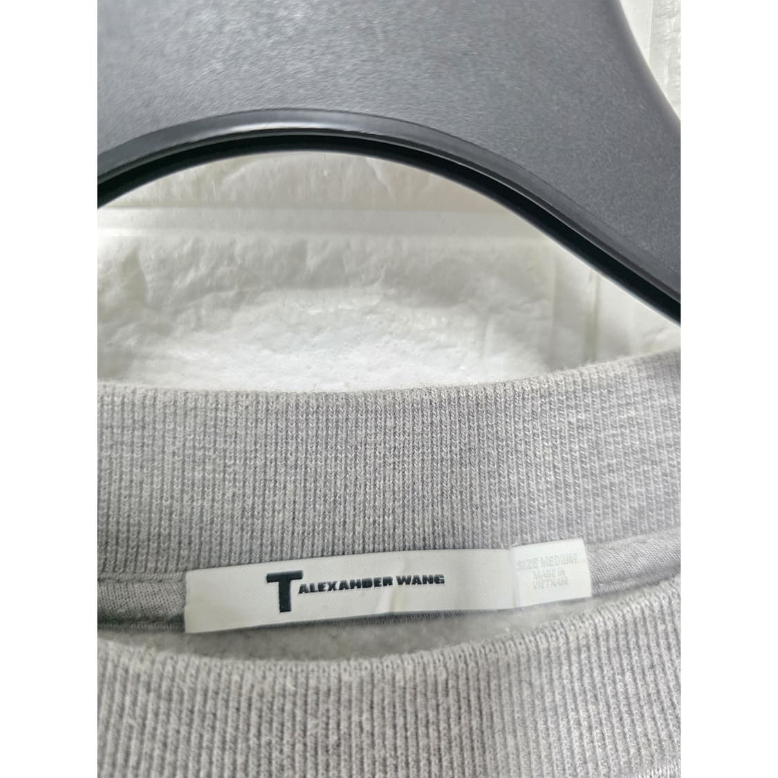 택포) 알렉산더왕 회색 맨투맨 M 상품이미지2