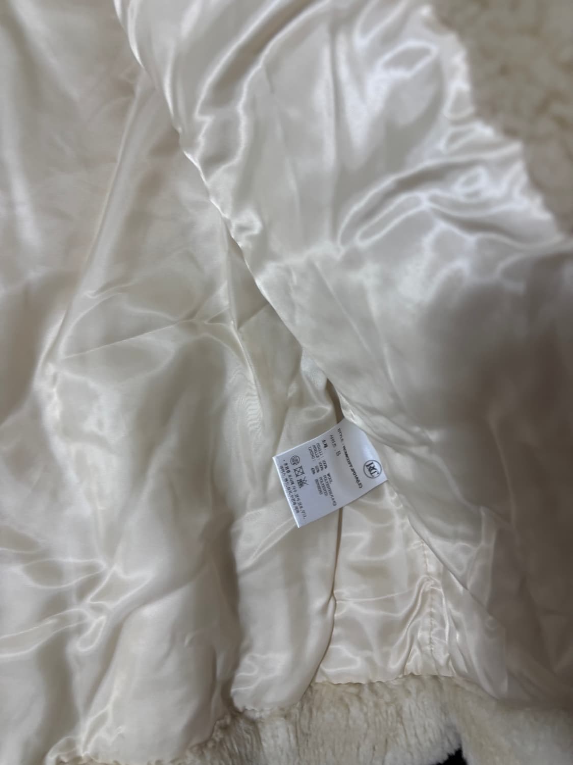 렉토 울 셔링 시어링 퍼자켓 (S) 새상품 상품이미지4