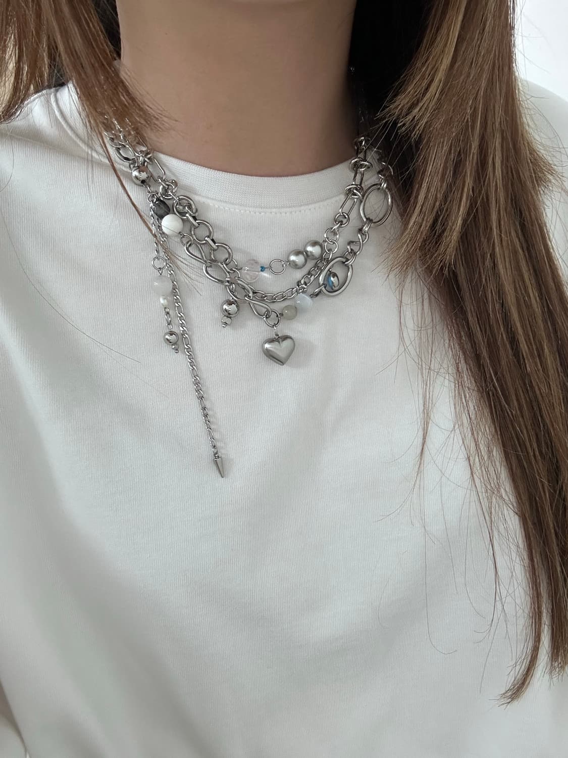 Blue point necklace 상품이미지3
