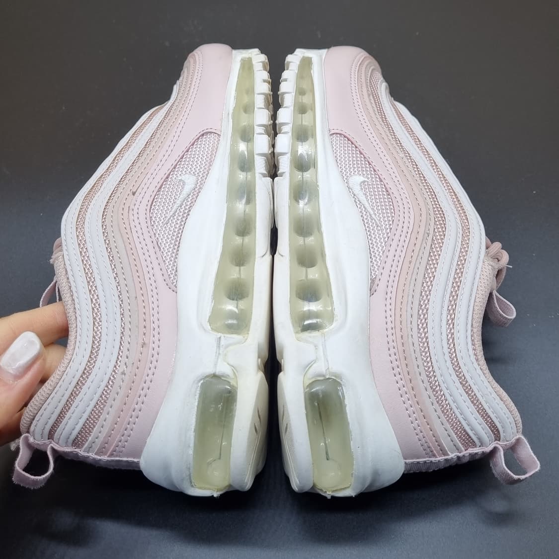 나이키 에어맥스 97 베얼리 로즈핑크230 상품이미지5