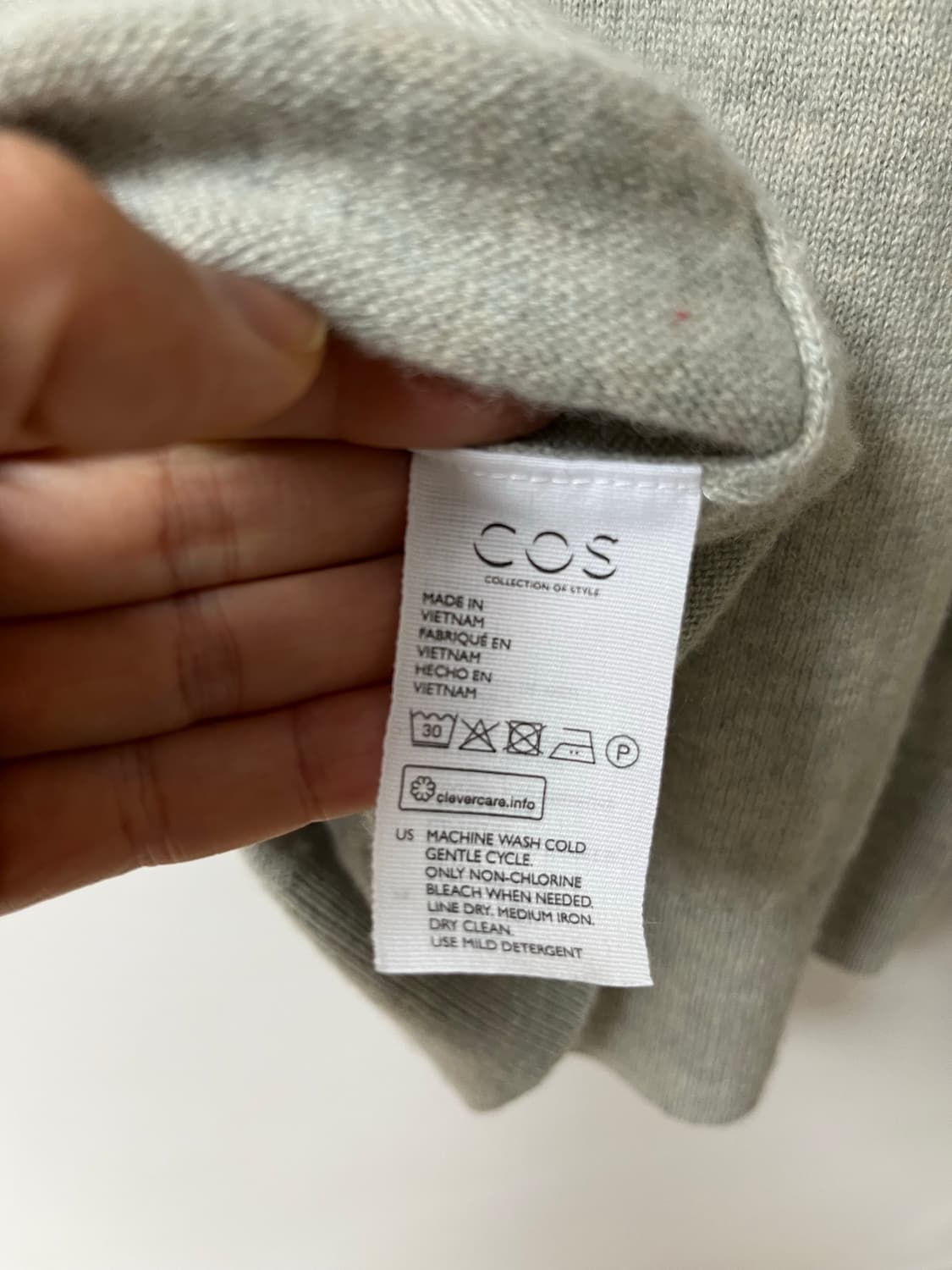 COS 터틀넥 니트 상품이미지8