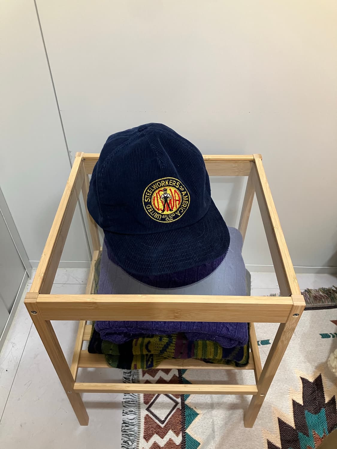 80s Garment America 코듀로이캡 made in canada 상품이미지1