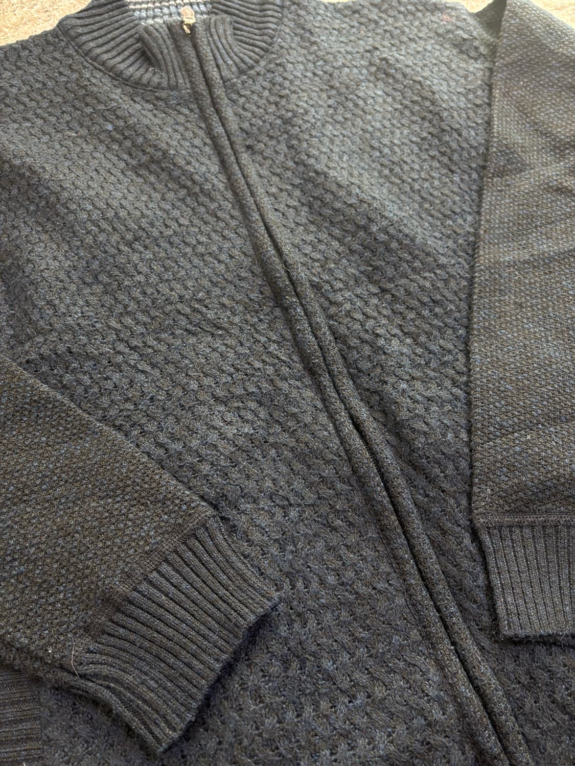 일본판 ZEALZIP 집업니트 사이즈 105-110 상품이미지2