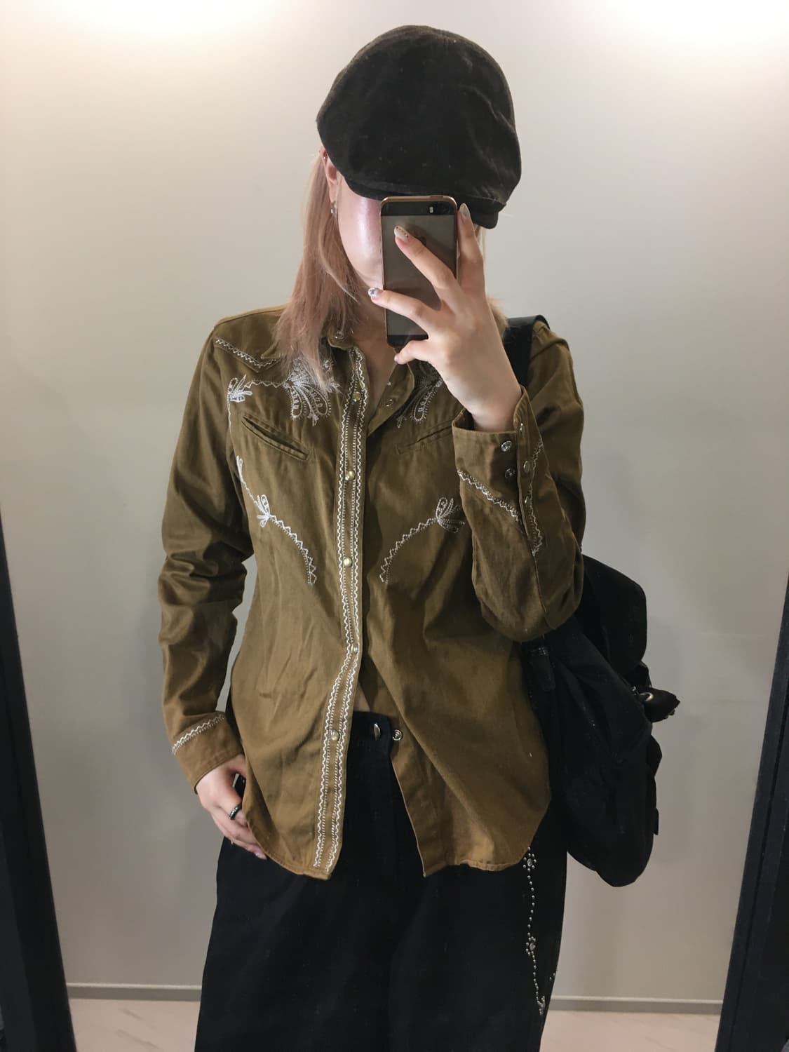 jpn vintage western handwork shirts 상품이미지6