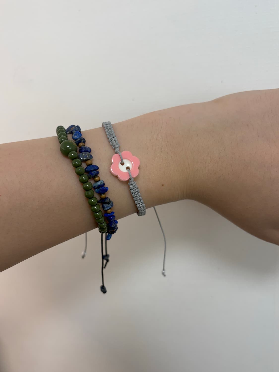 단추 매듭 팔찌 상품이미지2