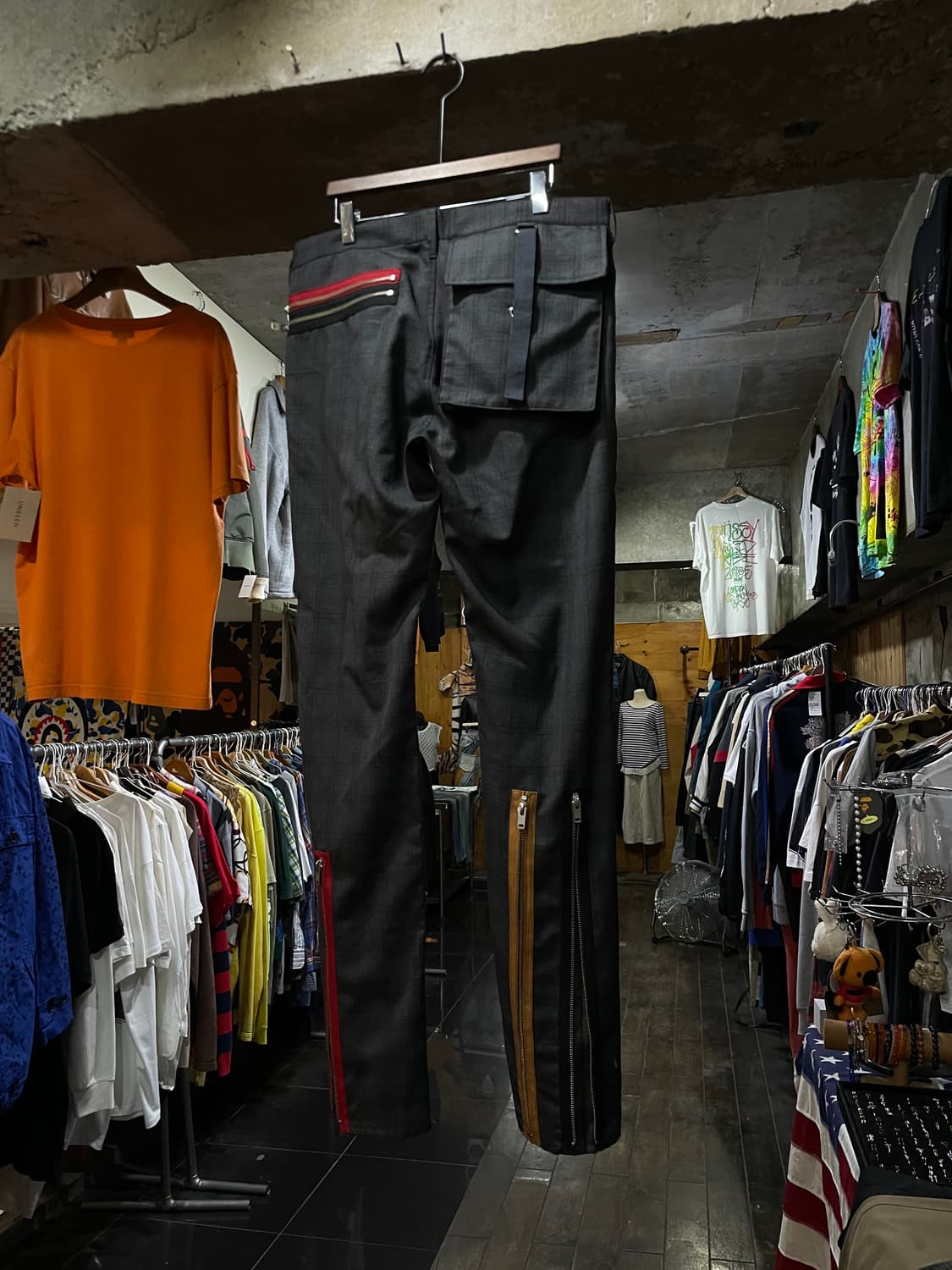 19ss UNDERCOVER 언더커버 멀티 체크 팬츠 상품이미지2
