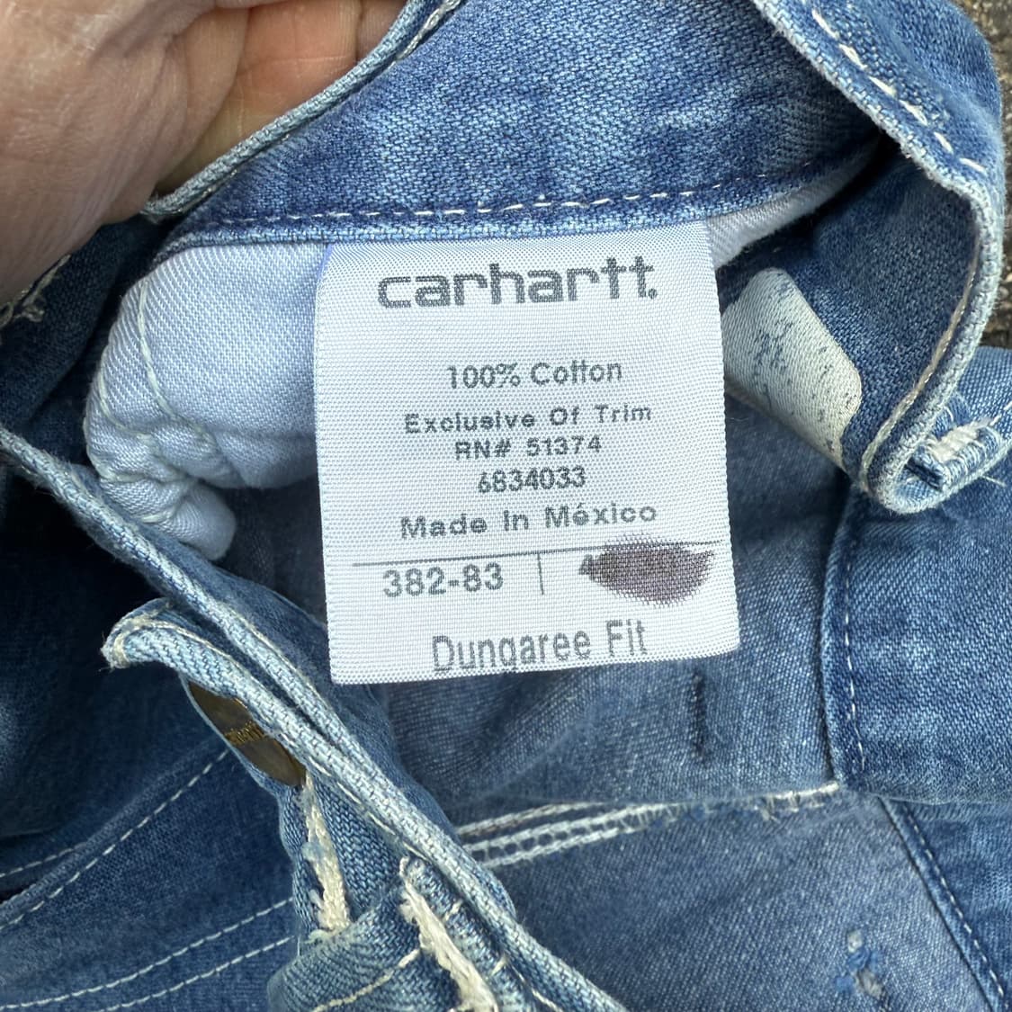칼하트 데님 워크팬츠 p2014 상품이미지6