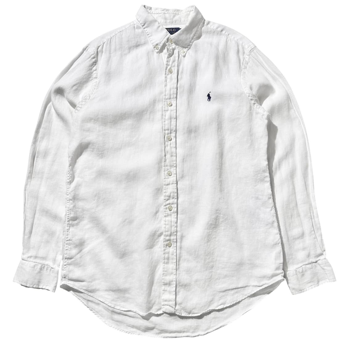 폴로 랄프로렌 린넨 셔츠 화이트 (신형QR) 상품이미지1