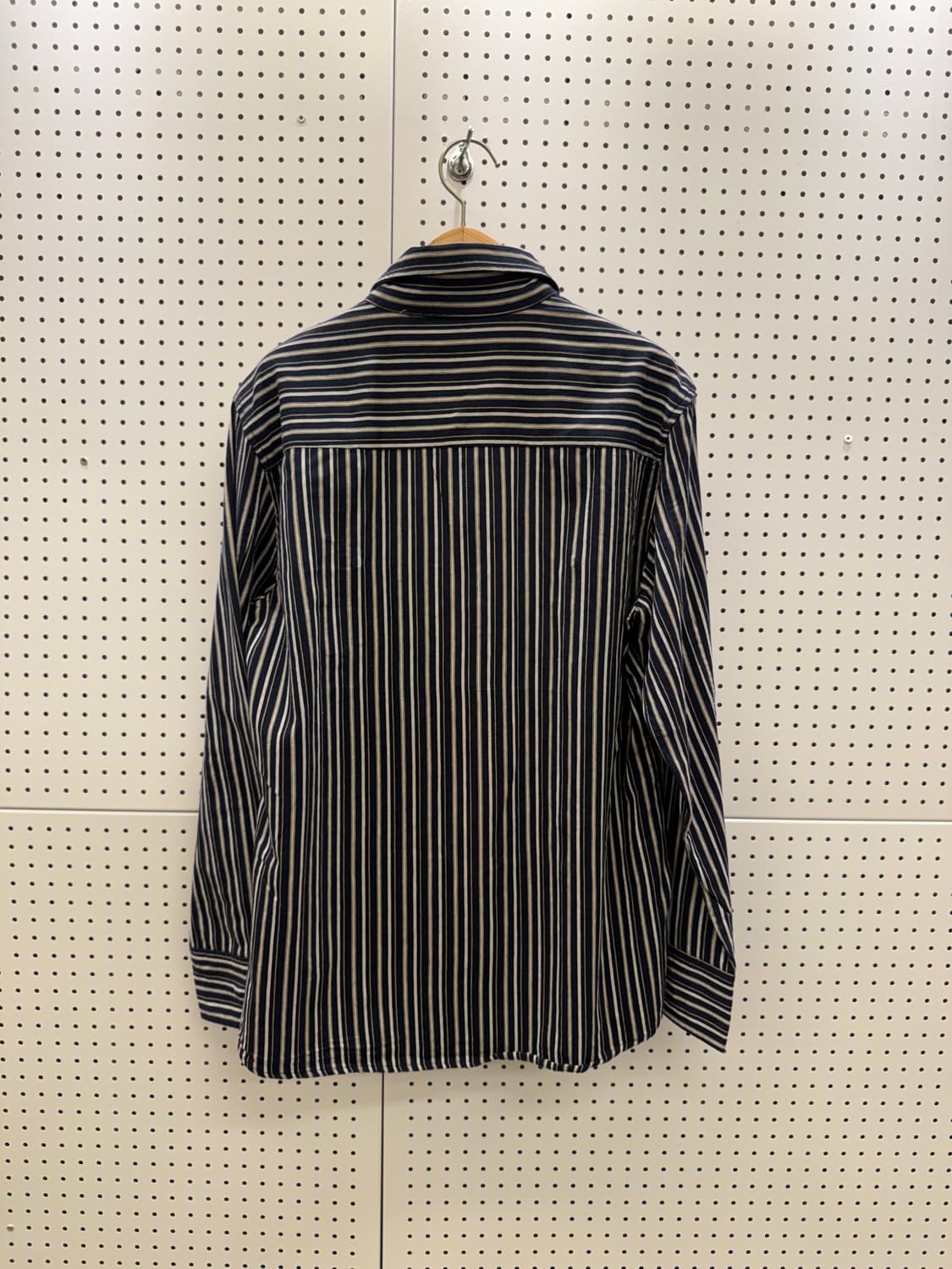 빌랜드 빈티지 스트라이프 패턴 셔츠 자켓 U1634 상품이미지3