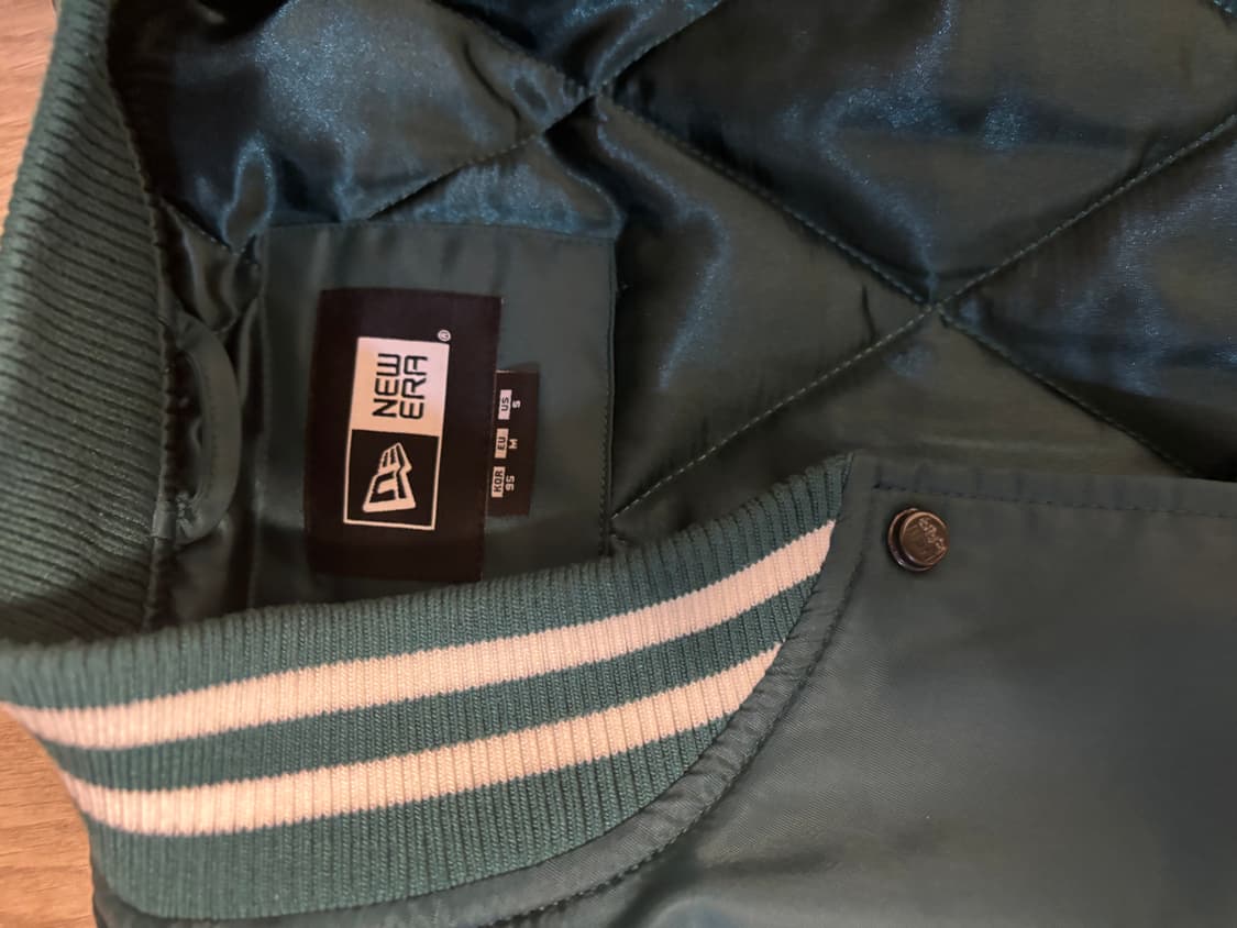 뉴에라 그린 봄버자켓 상품이미지3