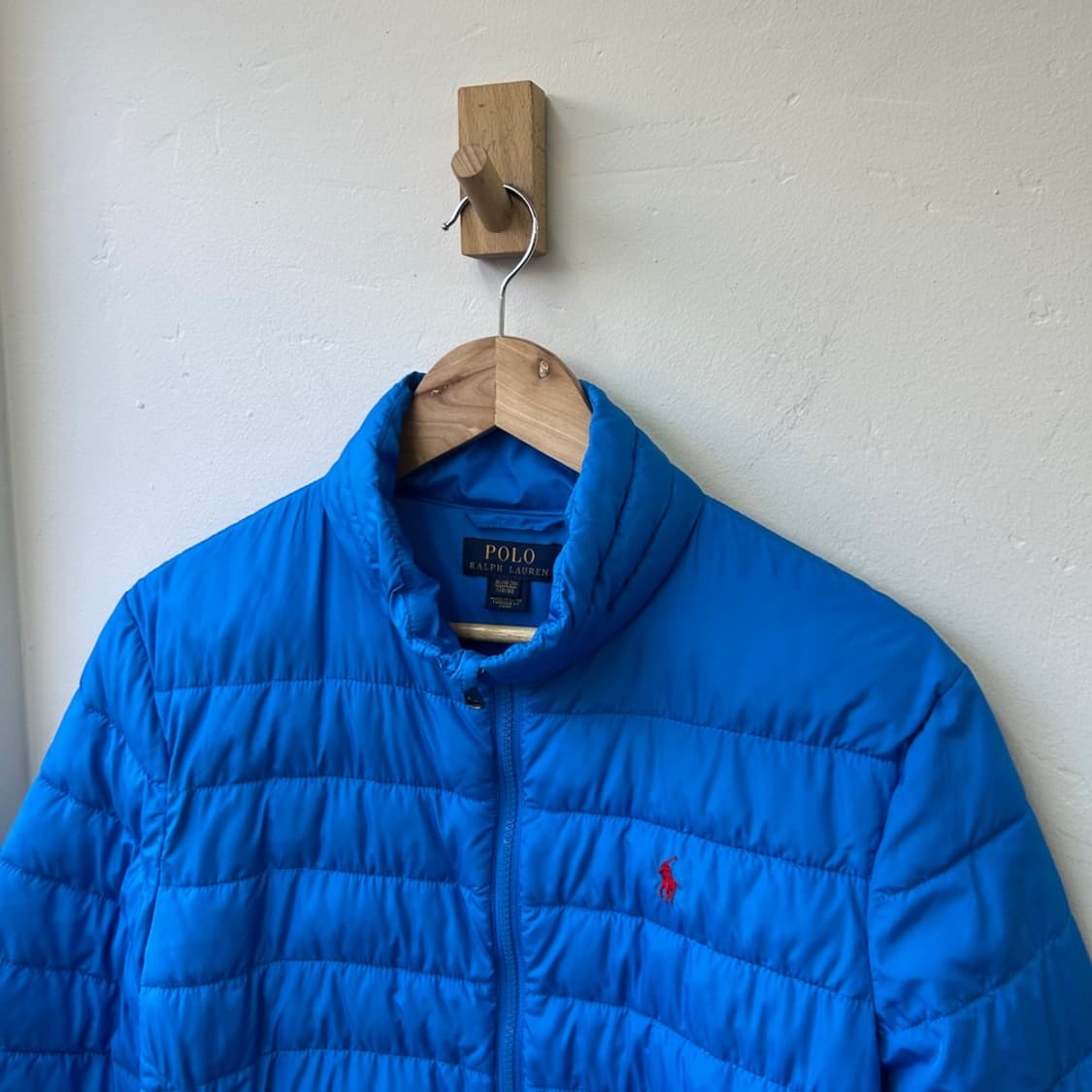 16087 - 폴로 랄프로렌 블루 경량 패딩 상품이미지1