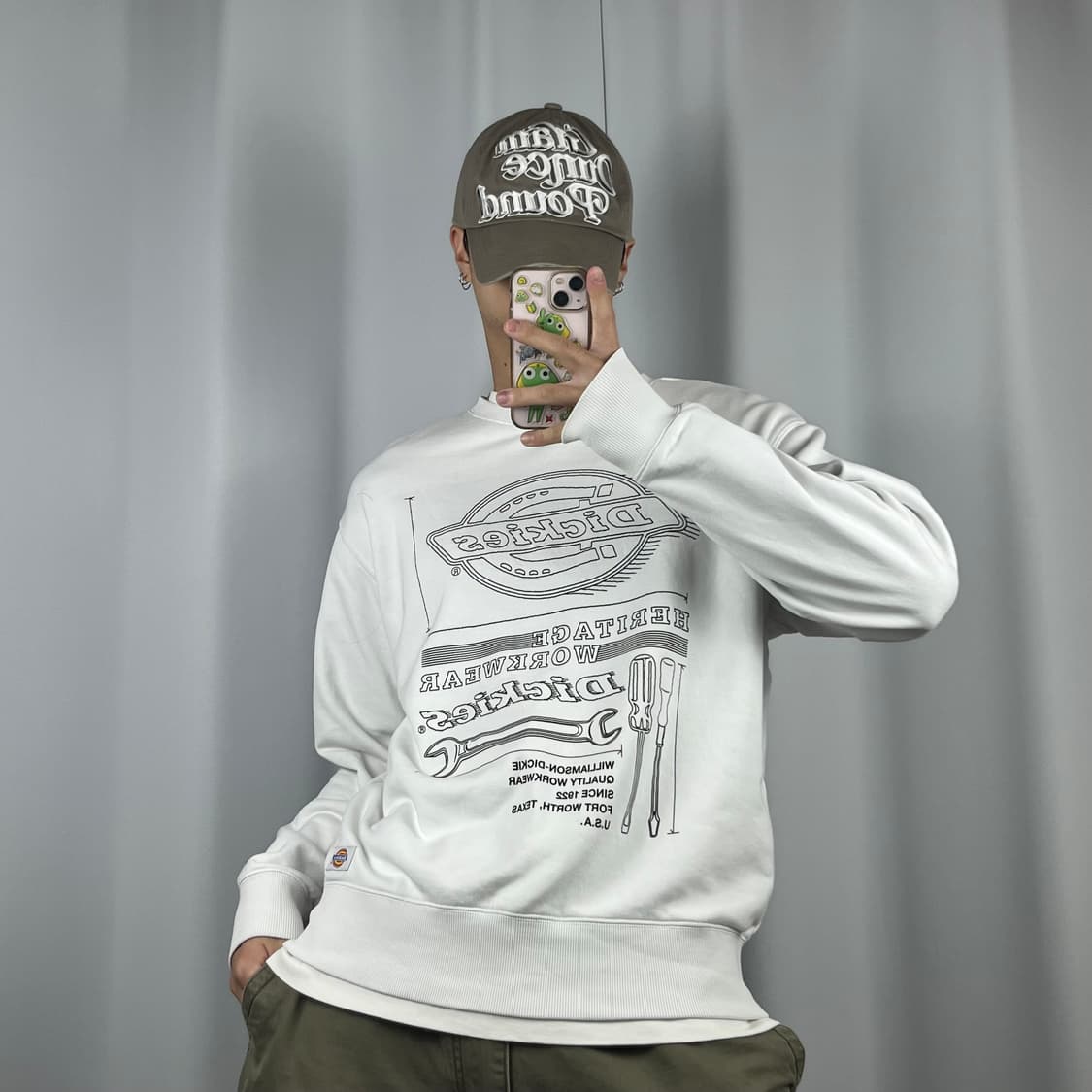 <디키즈 워크웨어 맨투맨> No.1407 상품이미지2