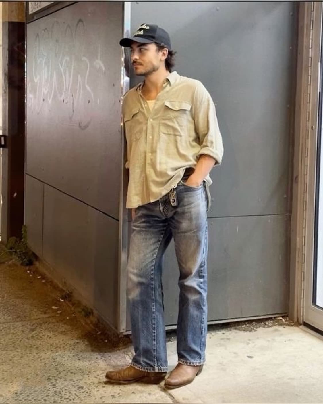 90s 리바이스 505 오렌지탭 미디움 워시드 데님 36 상품이미지1