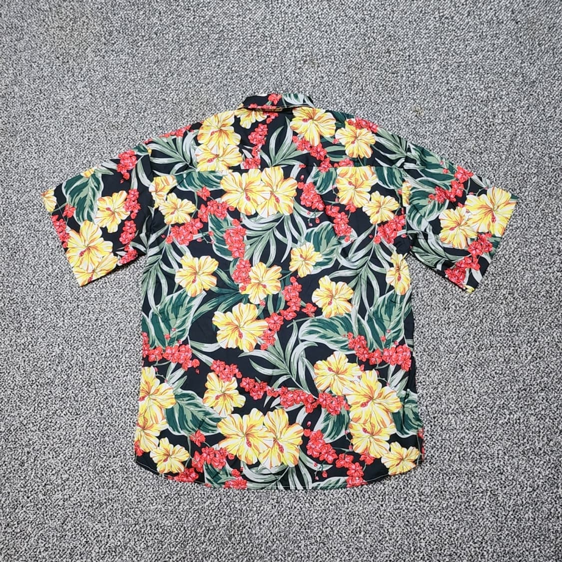 [Free] 플라워 패턴 반팔 하와이안 셔츠 (2879) 상품이미지2