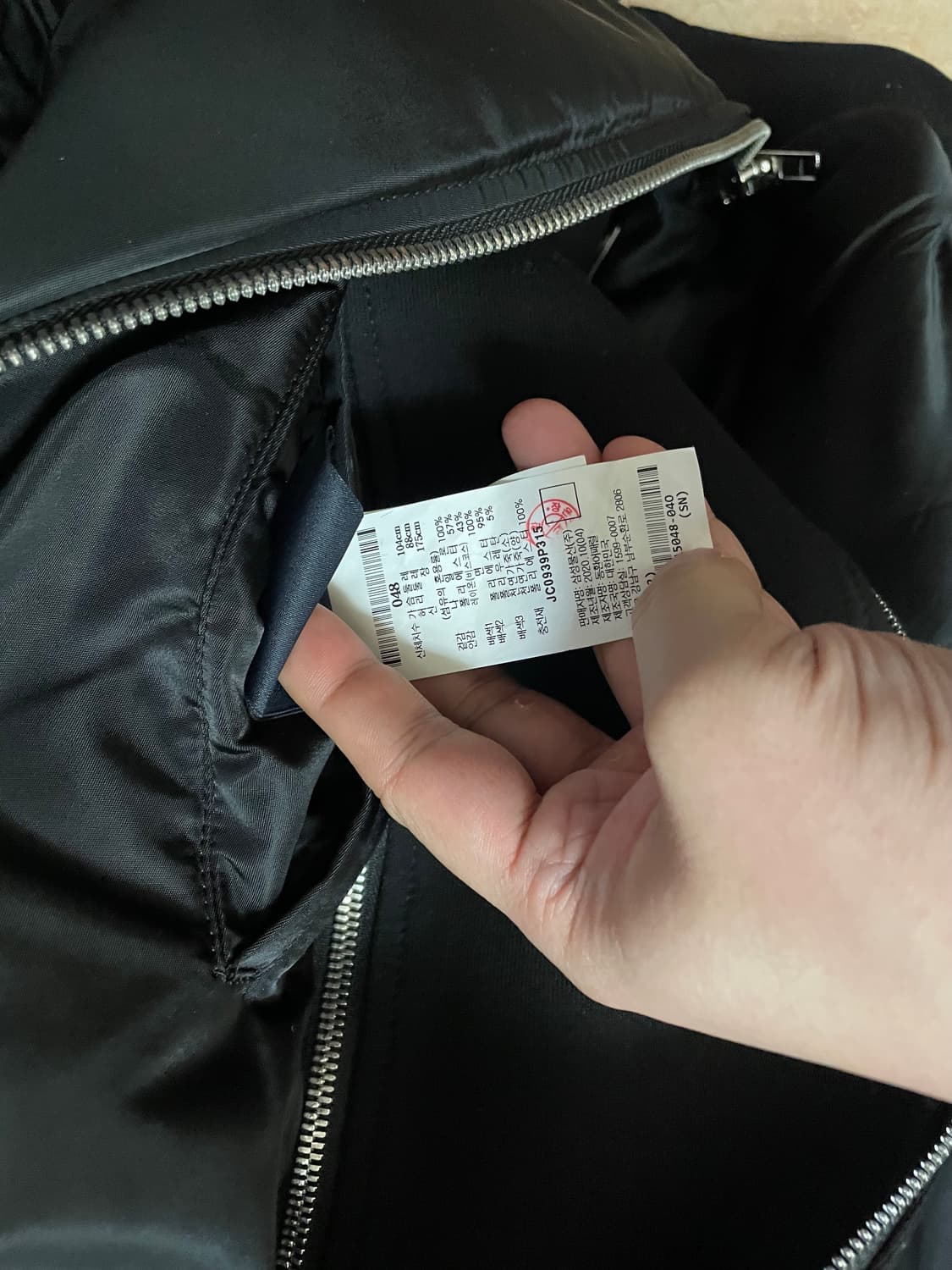 준지 ma-1 마원 블랙 48사이즈 상품이미지3