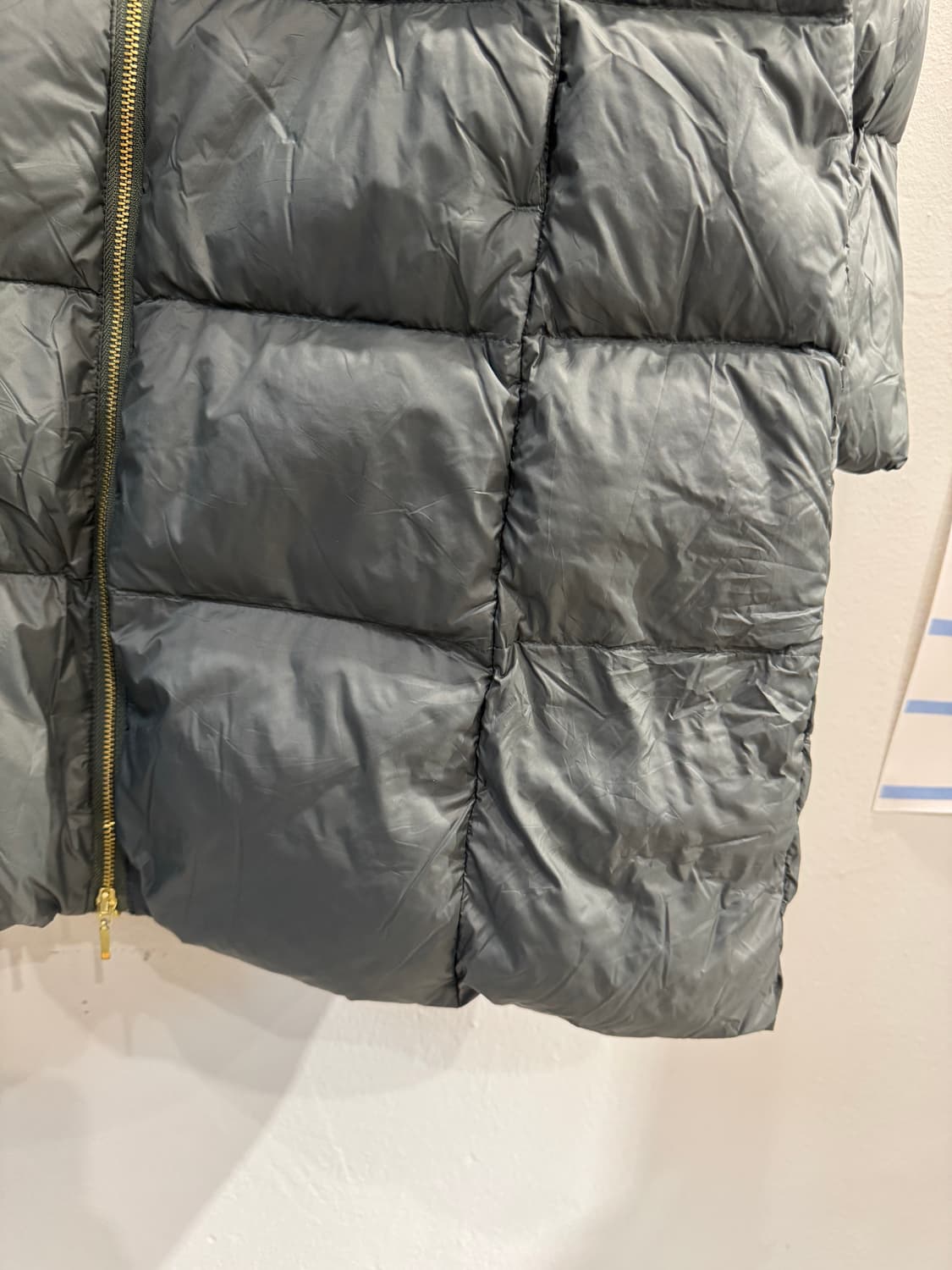 japan vintage 후드 롱 슬림다운 상품이미지5